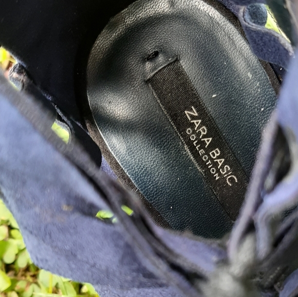 Zara Basic Strappy Open Bootie Style Stiletto 9 - Picture 4 of 8